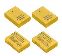 Paquete de 2 baterías compatibles con Nikon EN-EL14 con Cargador LCD Doble for P7800, P7100, D3400, D5500, D5300, D5200, D3200, MH-24(4Pcs)