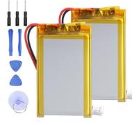 Paquete de 2 Baterías de Controlador PS3, Batería de Alta Capacidad Mejorada LIP1859, LIP1472, LIP1359 para Controlador inalámbrico PS3 PlayStation 3 Dualshock con Herramienta