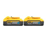 Paquete De 2 Baterías POWERSTACK XR 18V 5 Ah Li-Ion DEWALT