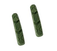 Paquete de 2 bloques de freno de goma para bicicleta, herramientas de montaña, frenos en V, almohadillas para zapatos, accesorios resistentes al desgaste