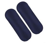 Paquete de 2 bloques de hielo de gel reutilizables para aliviar el dolor, inflamación, dolor de muelas, cuello, espalda, microondas, 20 x 7 cm, 2 unidades