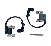 Paquete de 2 bobinas de encendido para Honda GX610 GX620 GXV610 GXV620 para motores V-TWIN, compatibles con piezas 30500-ZJ1-023 30550-ZJ1-844