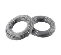 Paquete de 2 bobinas de línea de recortadora de 1,65 mm de 48 m para Art 23 24 27 30 36 Li Easygrasscut Universalgrasscut Advanced Grass Cutter Head F016800462