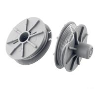 Paquete de 2 bobinas de recortadora de césped para Smallcut 300 350 Over 23 Easycut 400/25 450/25 Plus 500/27 1.65 mm Auto Feed Pieza de repuesto Art 05307-20