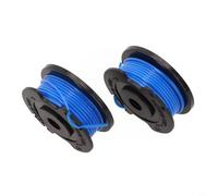 Paquete de 2 bobinas y línea para cortacésped Lawnmaster CLGT2410 CLGT2412 CLGT2425S-01, piezas de repuesto de 1,5 mm x 6 m