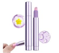 Paquete de 2 bolígrafos de aceite para cutículas, bolígrafo de aceite para crecimiento de uñas para cutículas secas y padrastros, herramienta acondicionadora 3 en 1 para el cuidado de las uñas para f