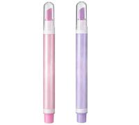 Paquete de 2 bolígrafos de cerámica para cutículas con aceite de rosa y lavanda, removedor de cutículas perfumado para un cuidado suave de las uñas para nutrir y suavizar los bordes de las uñas, bo