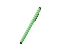 Paquete de 2 bolígrafos de punta de varios colores para pantallas táctiles con clip de metal, bolígrafos de punta colorida para teléfono