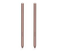 Paquete de 2 bolígrafos de repuesto para Galaxy Tab S6 Lite/S7/S8/S9 S para Samsung Galaxy Tab S9/S8/S7/S6 Lite + 5 puntas/puntas (sin Bluetooth) (bronce)