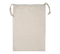 Paquete de 2 Bolsa de Algodón con Cordón de Almacenamiento Para Hogar Saco de Lavandería Respirable a Prueba de Polvo Multifuncional Bolsa de Viaje Para Senderismo Al Aire Libre Camping(22*28cm)