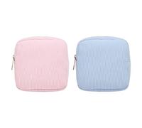 Paquete De 2 Bolsas De Almacenamiento De Servilletas Sanitarias, Mini Bolsa De Almacenamiento, Bolsa De Almacenamiento Portátil, Bolsa De Almacenamiento Simple