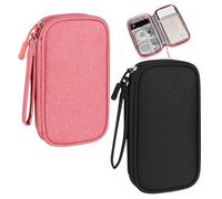 Paquete De 2 Bolsas De Almacenamiento para Dispositivos Electrónicos, Bolsas De Almacenamiento Impermeables, Bolsas De Almacenamiento Multifuncionales