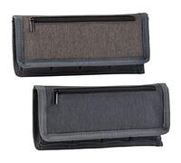 Paquete de 2 bolsas de batería para cámara/soporte/estuche de almacenamiento para batería AA AAA y NP-FW50 NP-F550 NP-FZ100 LP-E6 LP-E8 LP-E10 LP-E12 EN-EL14 EN-EL15C EN-EL3e NP-F550