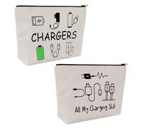 Paquete De 2 Bolsas De Cosméticos, Interesante Bolsa De Almacenamiento, Bolsa De Aseo, Bolsa De Almacenamiento Impermeable, Bolsa De Almacenamiento De Viaje