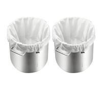 Paquete de 2 bolsas de gelatina para hacer mermeladas, 66 x 56 cm, bolsa coladora grande reutilizable de malla fina con cordón para colar mermeladas, prensa de sidra, equipo para hacer vino, colador