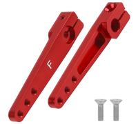Paquete de 2 brazos de dirección largos de aluminio Vgoohobby de 1.75 pulgadas 25T compatibles con Futaba Hitec Savox Power HD Servo Motors Fit RC Avión Coche