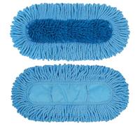 Paquete de 2 cabezales de repuesto para mopa de polvo para plumero de suelo, compatible con mopa de polvo O-Cedar de madera dura y zócalo