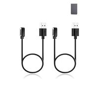 Paquete de 2 cables de carga para grabación de voz PLAUD Note AI, exclusivo cable de carga magnético estable, color negro