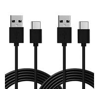 Paquete de 2 cables de carga USB de 10 pies para controlador PS5, carga rápida USB tipo C Cable cargador compatible con Playstation 5 PS5 Dual Sense, Xbox Series XSeries S controladores (juego y