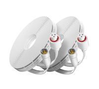 Paquete de 2 cables de extensión de 10 pies para luces permanentes para | Cable de extensión impermeable IP68 de 3 pines compatible con Govee H706A/H706B/H706C, H705D/H705E/H705F