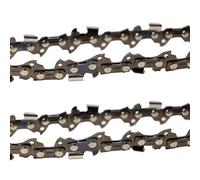 Paquete de 2 cadenas de motosierra para barra de 14 pulgadas SG-S52, paso LP de 3/8 pulgadas, calibre de 0.50 pulgadas, 52 eslabones de transmisión, para Husqvarna 120, Echo CS-310, Ryobi RY3714 y