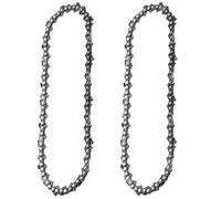 Paquete de 2 cadenas de repuesto para sierra de poste de 8 pulgadas, paso LP de 3/8 pulgadas, calibre 0.050 pulgadas, 33 eslabones de transmisión, para Greenworks 20102 (A), 20302, 20352, 20642,
