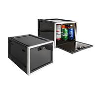 Paquete de 2 cajas medicinales con cerradura de combinación, caja de cerradura para gabinete de almacenamiento seguro para medicamentos, contenedor grande con cerradura para alimentos, aperitivos, cárcel de teléfono, juguetes, organizador de marcadores, estante de taquillas escolares