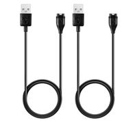 Paquete de 2 cargadores compatibles con Garmin Venu/Venu Sq/Venu 2/Venu 2 Plus/Venu 2S/Venu Sq 2/Venu 3/Venu 3S, cable de carga de repu
