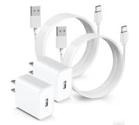 Paquete de 2 cargadores de cámara USB tipo C de 10 pies para Eufy Security SoloCam S220/S340/S4/E30/E42 S300 C210 C220, eufyCam 3 3C S330/S3 Pro, cable de carga para cámara de seguridad interior S350