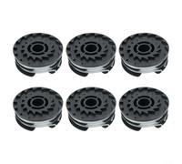 Paquete de 2 carretes de repuesto de 1,6 mm x 4 m para recortadora de césped inalámbrica, línea de nailon de alimentación automática compatible con Parkside para PRTA 20-Li A1 B2 C3 y PRT 300 550