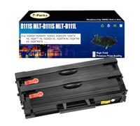 Paquete de 2 cartuchos de tóner compatibles para Samsung Xpress M2020 M2070 M2022 SL-M2078 - MLT-D111S/D111L - Combo de tambor y tóner negro - Opciones de rendimiento alto y estándar