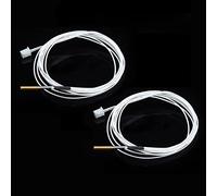 Paquete de 2 cartuchos NTC 100K B3950 termistor OD3mm sensor de alta temperatura 280℃ para Ender 3 V2 Pro CR10 V6 PT100 bloque de calentador impresora 3D