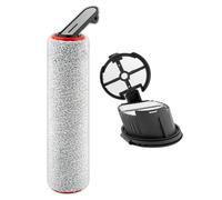 Paquete de 2 cepillos de rodillo de repuesto H14 Pro y filtros HEPA compatibles con aspiradora inalámbrica Dreame H14 Pro en húmedo y seco, kit de accesorios, 1 cepillo de rodillo, 1 filtro HEPA