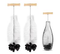 Paquete de 2 cepillos para Limpiar Botellas de Vidrio SodaStream, cepillos de Esponja y cepillos para Agua con Gas, Kit Cepillo para Botella