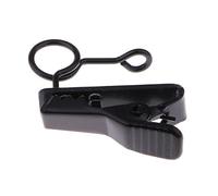 Paquete de 2 clips de solapa de micrófono de 6 mm para reuniones de chat, innova tu discurso con clips de corbata compactos y prácticos, para espectáculos en escenario, conferencias y chats en línea,