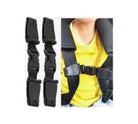 Paquete de 2 clips para cinturón de seguridad de coche, clip de seguridad para el pecho del bebé, soporte ajustable para la hebilla del