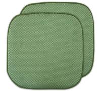 Paquete de 2 cojines de espuma viscoel stica con dise o de panal antideslizante de 40,6 x 40,6 cm para silla o asiento