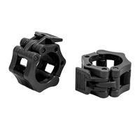Paquete de 2 collares de barra de liberación rápida de 2 pulgadas, clips de bloqueo para barra, equipo esencial de fitness
