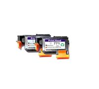 Paquete de 2 compatibles con Cabezales de impresión 771 CE017A Designjet Z6200