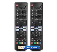 【Paquete de 2】 Control Remoto Universal para TV Inteligente LG - Compatible con Series de TV Inteligente LG OLED, NanoCell, UHD, con Teclas de Acceso Rápido