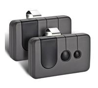 Paquete de 2 controles remotos compatibles con Sears Craftsman 53680 139.53680 53681 139.53681 HBW1255 971LM 973LM, funciona con botón de aprendizaje rojo/naranja/verde/amarillo/morado (1993-actual)