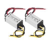 Paquete de 2 convertidores reductores de Voltaje 8-50 V a 5 V 3 A 15 W, regulador de Voltaje para Coche, Barco, yate, ferrocarril, aviación