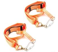 Paquete de 2 correas de hombro ajustables para taladro de 1,8 m, arnés de nailon para llave de impacto, herramientas eléctricas, reduce la tensión del brazo, color naranja, estilo A (b)