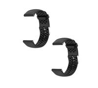 Paquete de 2 correas de repuesto compatibles con Polar Grit X Pro Titan, correa de silicona suave y transpirable de 22 mm para Polar Grit X Pro Titan, Silicona