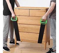 Paquete de 2 Correas para Mover y Levantar Muebles, Cajas, Colchón, con 2 Pares de Guantes