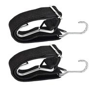 Paquete de 2 Correas Tensoras Expansibles con Ganchos, Correas Elásticas Ajustables de Tensión, Expansor de Goma para Bicicleta, Coche Eléctrico, Motocicleta, Tensor de Equipaje de 3cm de Ancho