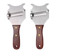 Paquete De 2 Cortadores De Trufa, Cuchillo Para Trufa De Acero Inoxidable, Cuchillo De Espesor Ajustable, Rebanador, Herramientas De Cocina