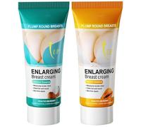 Paquete de 2 cremas de aumento de senos, crema de pecho para senos más grandes, crema para agrandamiento de senos, crema para levantamiento y estiramiento de senos, crema de papaya y crecimiento de