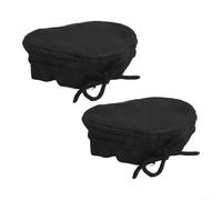 Paquete de 2 cubiertas de ventilación ajustables para tienda de campaña, filtros resistentes para un flujo de aire óptimo y prevención de desechos (6 pulgadas)