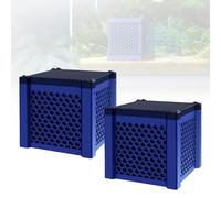 Paquete de 2 Cubos de Filtro de Carbón Activado para Bebederos de Caballos, Acuarios y Estanques, Filtro de Agua Ecológico para Limpiar Impurezas y Olores, Filtro de Carbón Activado Purificador